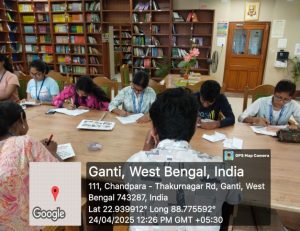 Preparation of posters and making questionnaire for survey (24.04.2025)