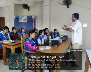 Learning of Questionnaire Survey Preparation by NSS Volunteers (24.04.2025)