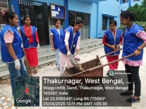 College campus cleaning programme (Date : 25.04.2025)