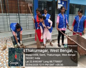 College campus cleaning programme (Date : 25.04.2025)