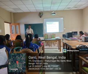 “Talk on Dengue Awareness” by expert teacher in the college premises (Date: 26.04.2025)