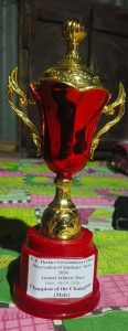 Champions of Champion Trophy Male, Dhiman Debnath