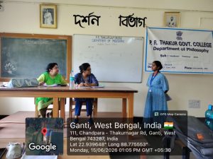 Students' seminar, Department of Philosophy