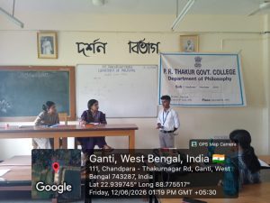 Students' seminar, Department of Philosophy