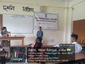 Students' seminar, Department of Philosophy
