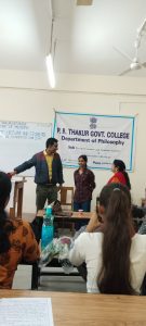 Invited Lecture and Students Seminar organized by Department of Philosophy in collaboration with IQAC on 20th February,2025